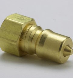 1/4 inch Brass Male Quick Connect